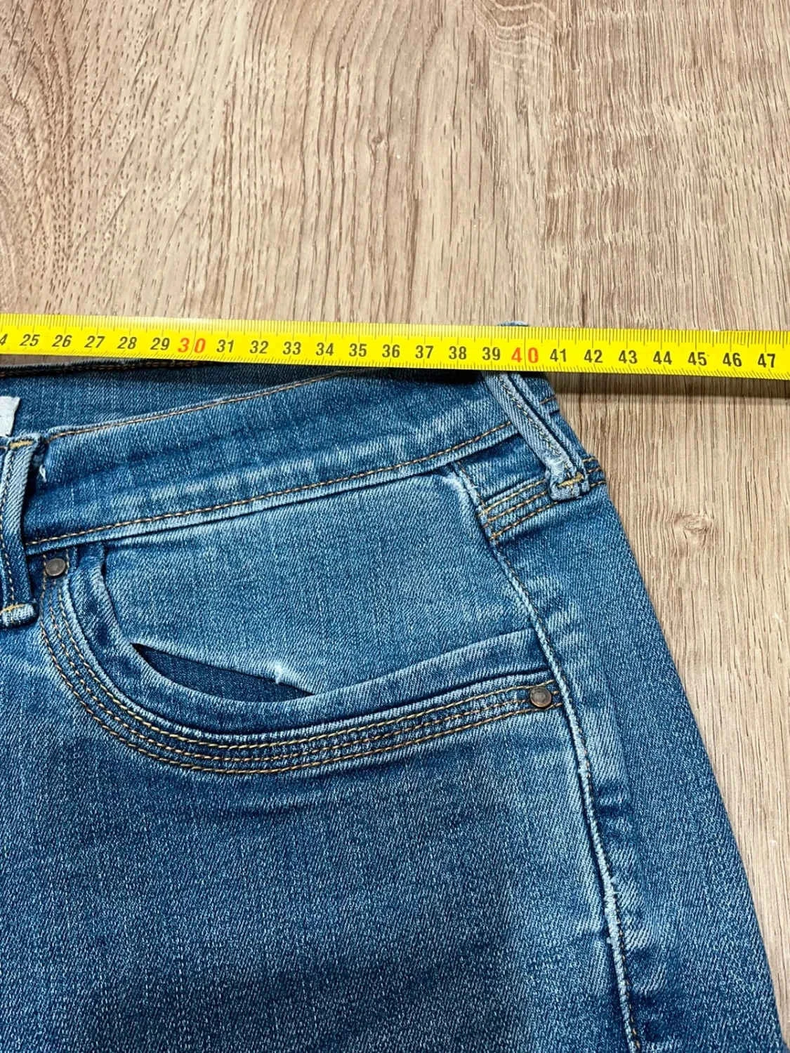 Short Levi's 12 - W31 Femme 98% Coton Bleu délavé Slv039 – photo 12